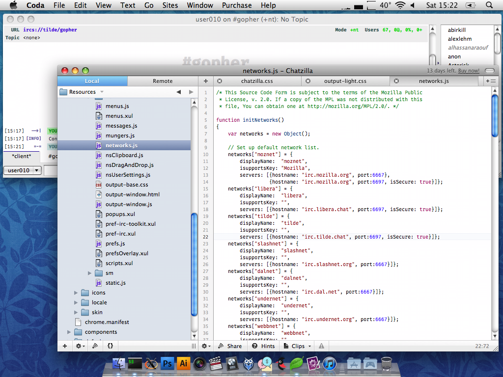 Workspace: Leopard