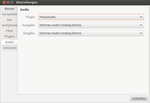 Einstellungen - Audio