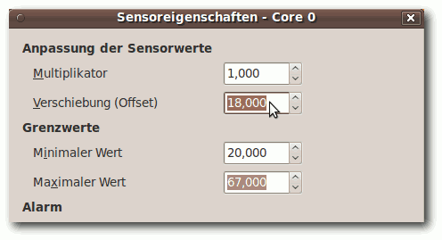 Sensor-Applet_Einstellungen_II