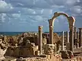 Forumsgelände in Sabrata, Libyen