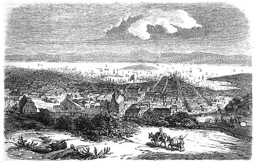 Seite 181 San Francisco im Jahre 1852. [ohne Signatur]