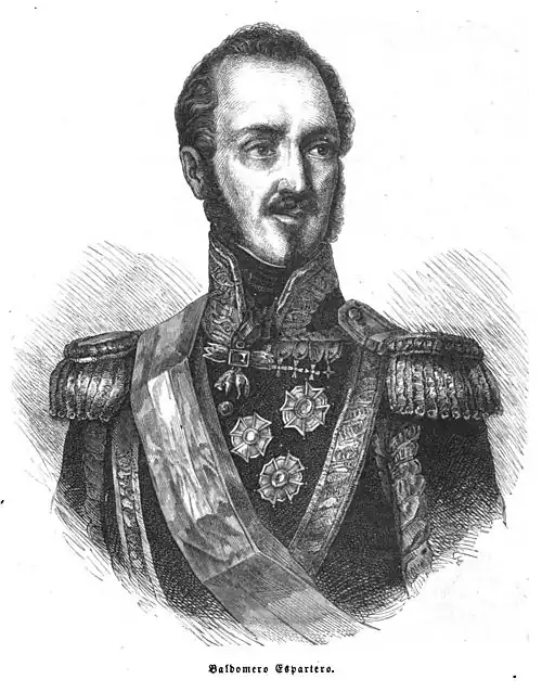 Die Gartenlaube (1854) b 421.jpg Baldomero Espartero