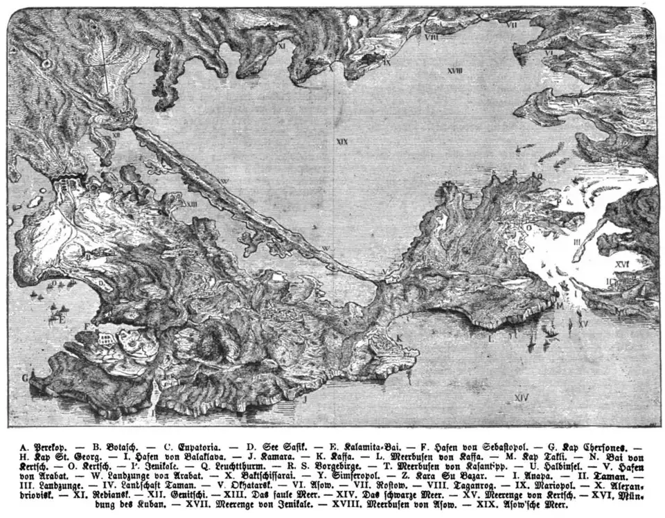 Die Gartenlaube (1855) b 518.jpg Gedrängte Uebersichtskarte des russisch-türkischen Kriegsschauplatzes