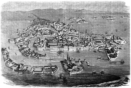 Die Gartenlaube (1856) b 081.jpg Ansicht von Venedig (S)