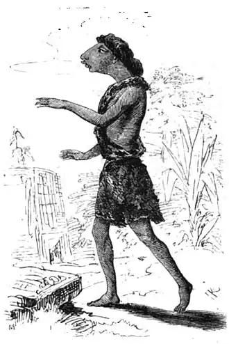 Die Gartenlaube (1856) b 157 1.jpg Ein Azteke (Ganze Figur) (Herbert König)