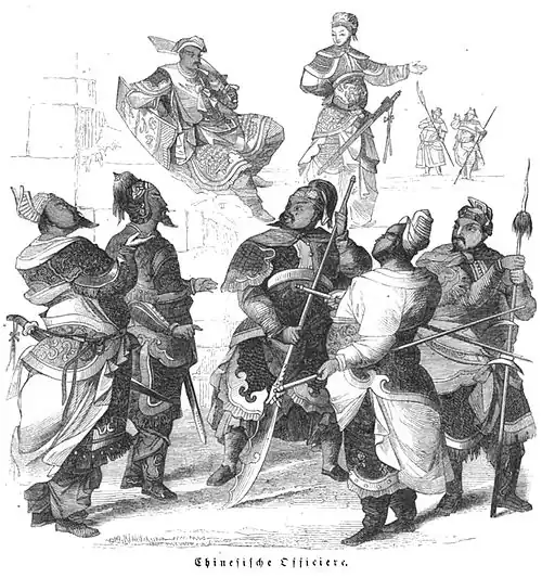 Die Gartenlaube (1857) b 177.jpg Chinesische Officiere