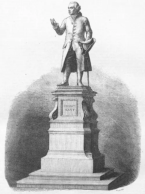 Die Gartenlaube (1858) b 197.jpg Kant’s Denkmal in Königsberg