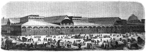 Die Gartenlaube (1858) b 302.jpg Die neuen Markthallen in Paris
