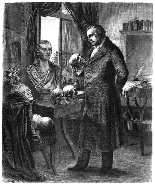 Die Gartenlaube (1859) b 197.jpg Goethe den Schädel Schiller’s suchend