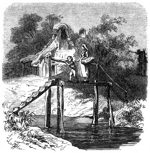 Die Gartenlaube (1859) b 609_2.jpg In Burg (Ludwig Löffler)