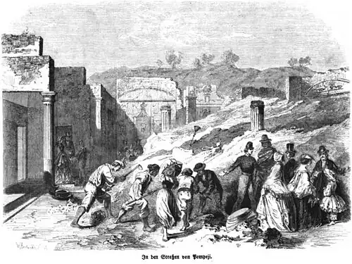 Die Gartenlaube (1861) b 773.jpg In den Straßen von Pompeji