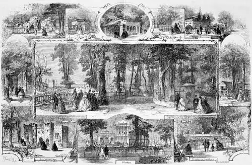 Die Gartenlaube (1862) b 700.jpg Der zoologische Garten in Dresden. Nach der Natur aufgenommen von Winckler (D)