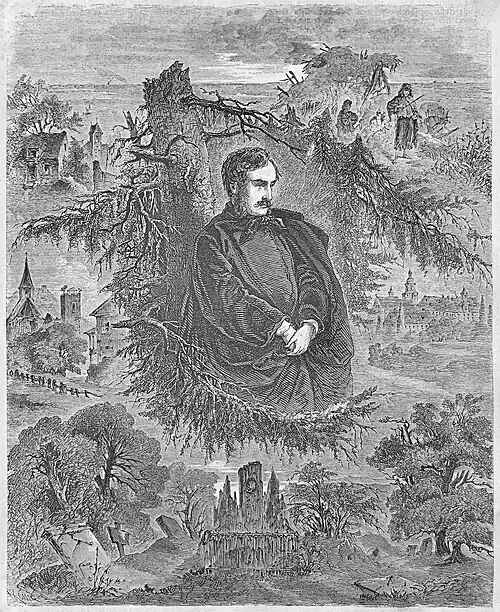 Die Gartenlaube (1863) b 165.jpg Nicolaus Lenau. Originalzeichnung von Herbert König.