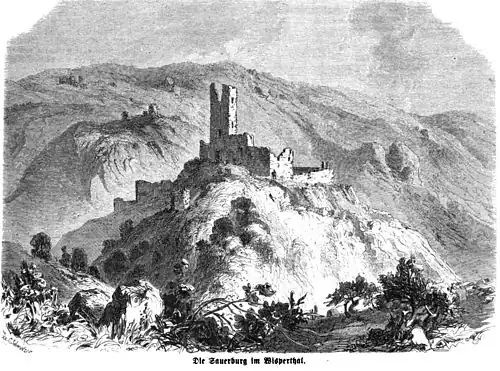 Die Gartenlaube (1864) b 277.jpg Die Sauerburg im Wisperthal