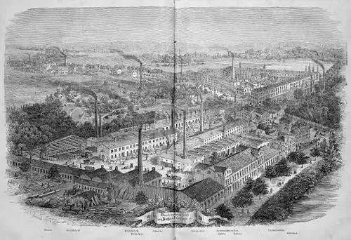 Die Gartenlaube (1866) b 060.jpg (D) Maschinenanstalt von Richard Hartmann in Chemnitz. Aufg. von A. Eltzner.