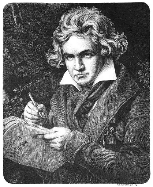 Die Gartenlaube (1869) b 647.jpg Ludwig van Beethoven. Nach dem Originalportait von Stieler, im Besitz der Gräfin Sauerma in Berlin (Adolf Neumann)