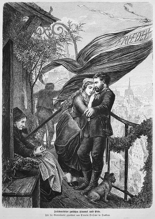 Die Gartenlaube (1871) b 201.jpg Friedensfeier zwischen Himmel und Erde (S)