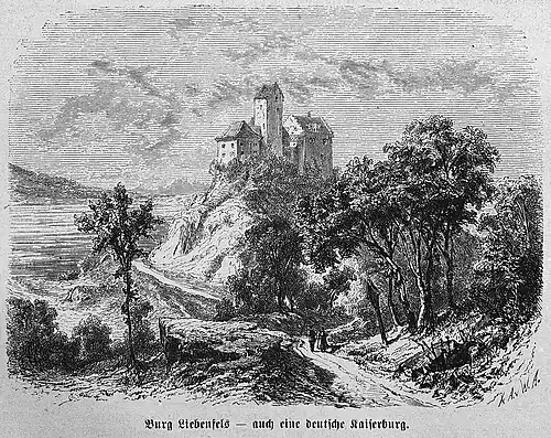 Die Gartenlaube (1871) b 252 2.jpg Burg Liebenfels – auch eine deutsche Kaiserburg