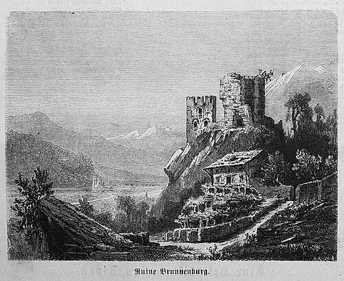 Die Gartenlaube (1872) b 144 2.jpg Ruine Brunnenburg.