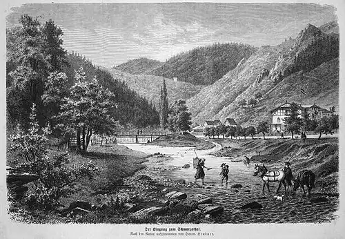 Die Gartenlaube (1872) b 427.jpg Der Eingang zum Schwarzathal. Nach der Natur aufgenommen von Herm. Heubner.
