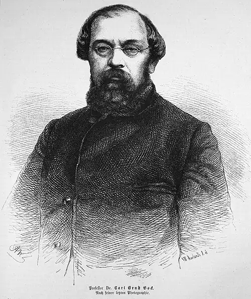 Die Gartenlaube (1874) b 479.jpg Professor Dr. Carl Ernst Bock. Nach seiner letzten Photographie.