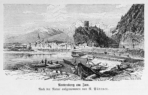 Die Gartenlaube (1874) b 1 503.jpg Rattenberg am Inn. Nach der Natur aufgenommen von R.&nbsp;Püttner.