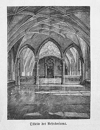 Die Gartenlaube (1875) b 273 2.jpg Ostseite des Refectoriums