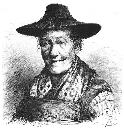 Die Gartenlaube (1877) b 320.jpg Zillerthalerin. Charakterstudie von Julius Adam in München