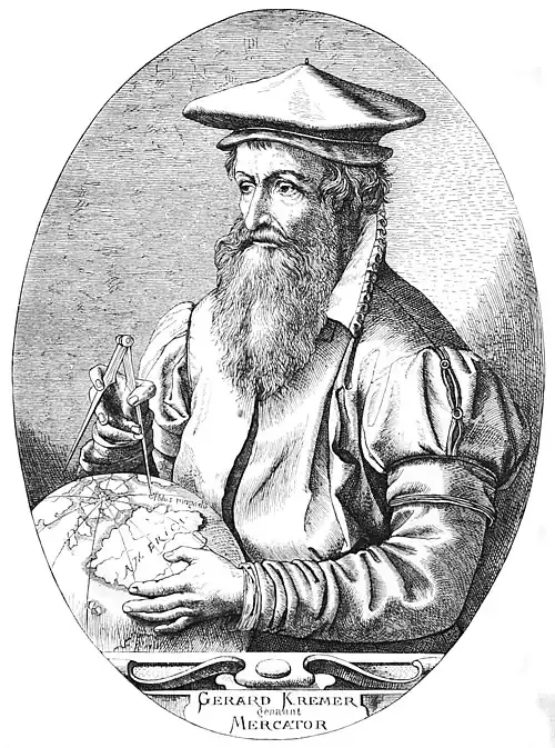 Die Gartenlaube (1878) b 593.jpg Gerard Kremer genannt Mercator. Nach einem alten Stiche