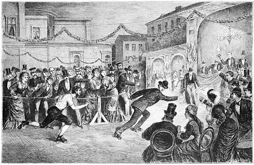 Die Gartenlaube (1878) b 717.jpg Im Central-Skating-Rink zu Berlin. Nach der Natur gezeichnet von H. Lüders