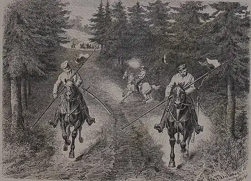 Die Gartenlaube (1881) b 596 2.jpg Die erste Begegnung mit dem Feinde