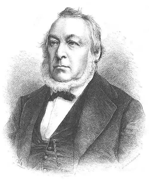 Die Gartenlaube (1881) b 817.jpg Johann Caspar Bluntschli Nach einer Photographie auf Holz gezeichnetvon Adolf Neumann (S)