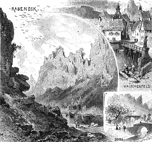 S. 544: Bilder aus der fränkischen Schweiz: Im Rabenecker Thal