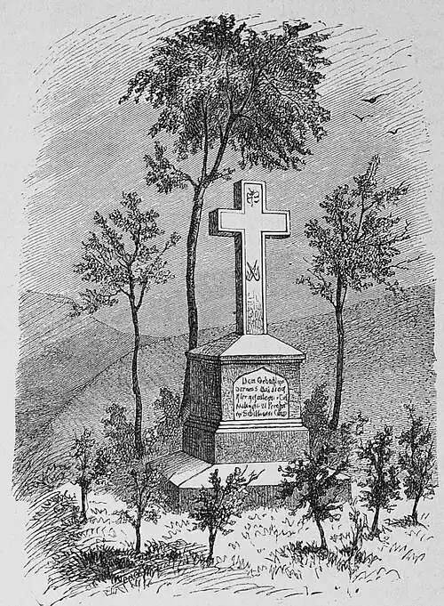 S. 681: Denkmal für die Gefallenen des Schill'schen Corps bei Dodendorf