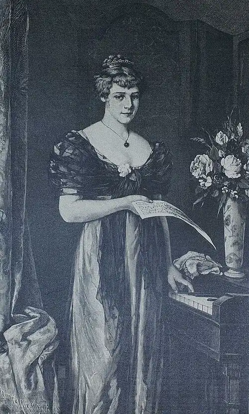 Die Gartenlaube (1884) b 049.jpg Ein Lied Oelgemälde von W. von Miller