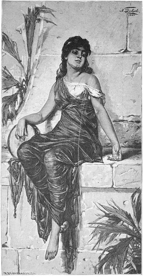 Die Gartenlaube (1884) b 057.jpg (S) Spanische Tänzerin (Nathaniel Sichel)