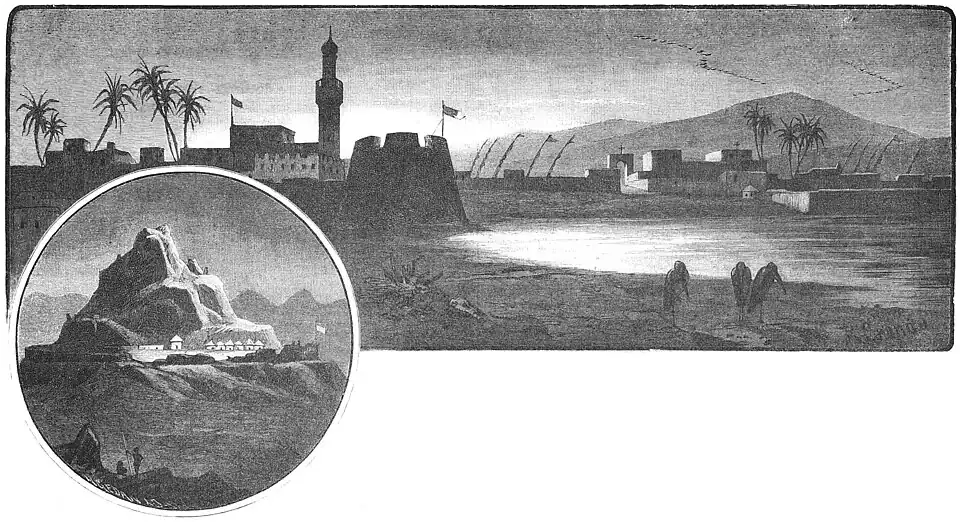 Die Gartenlaube (1884) b 216.jpg Sinkat. Ansicht von Berber