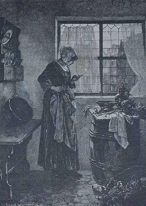 Die Gartenlaube (1884) b 388.jpg Herzens-Angelegenheiten Nach dem Oelgemälde von Paul Höcker