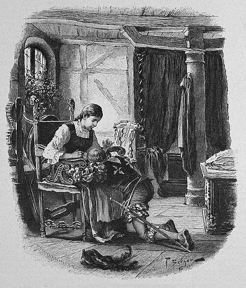 Die Gartenlaube (1885) b 213.jpg „Steht auf, Georg was thut Ihr?“