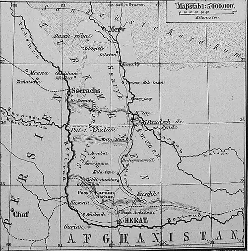 Die Gartenlaube (1885) b 303_2.jpg Orientierungskarte des afghanisch-russischen Grenzgebiets