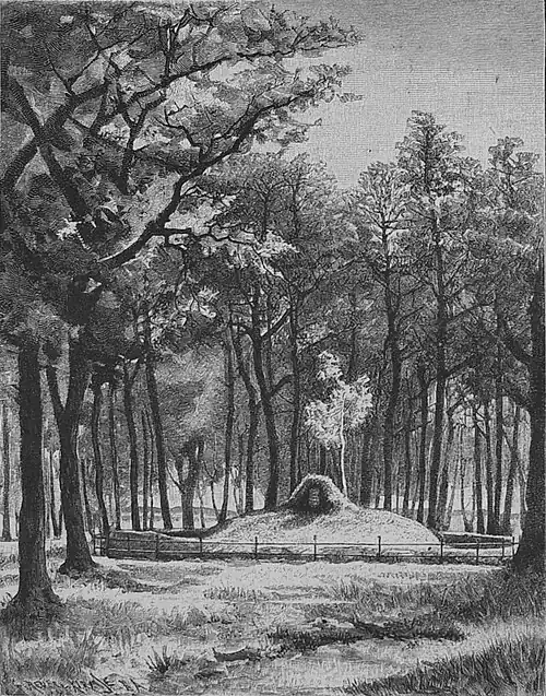 Die Gartenlaube (1885) b 636.jpg Der Friesenhügel in der Hasenheide