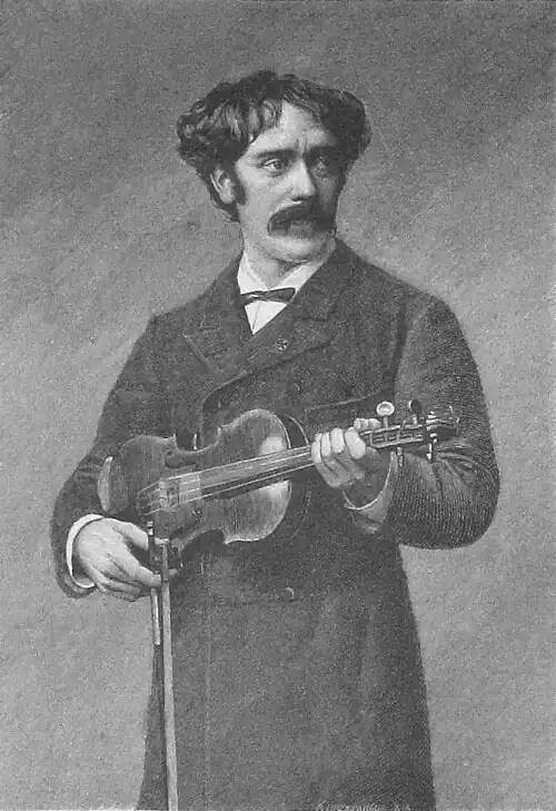 Die Gartenlaube (1886) b 113.jpg Pablo de Sarasate Nach einer Photographie von Fr. Hanfstängl München