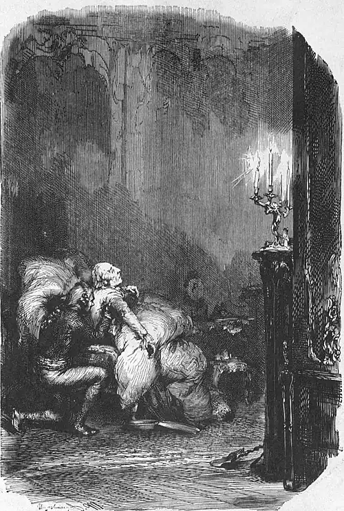 Die Gartenlaube (1886) b 578.jpg Friedrich’s des Großen Tod