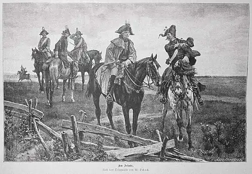Die Gartenlaube (1888) b 205.jpg Am Feinde (S)