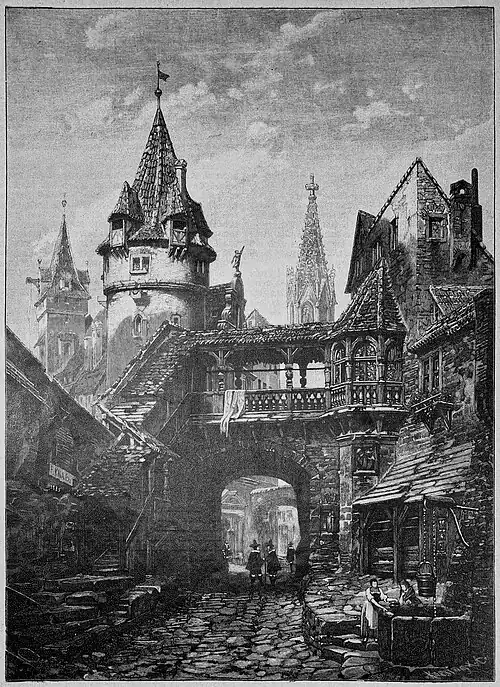 Die Gartenlaube (1889) b 089.jpg Aus einer altdeutschen Stadt
