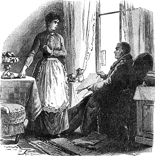 Die Gartenlaube (1889) b 872.jpg „Vater, ich habe mir vorgenommen, noch einmal ernst mit Dir zu reden“