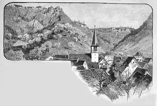 Die Gartenlaube (1890) b 413.jpg Zwei neuentdeckte schwäbische Tropfsteinhöhlen