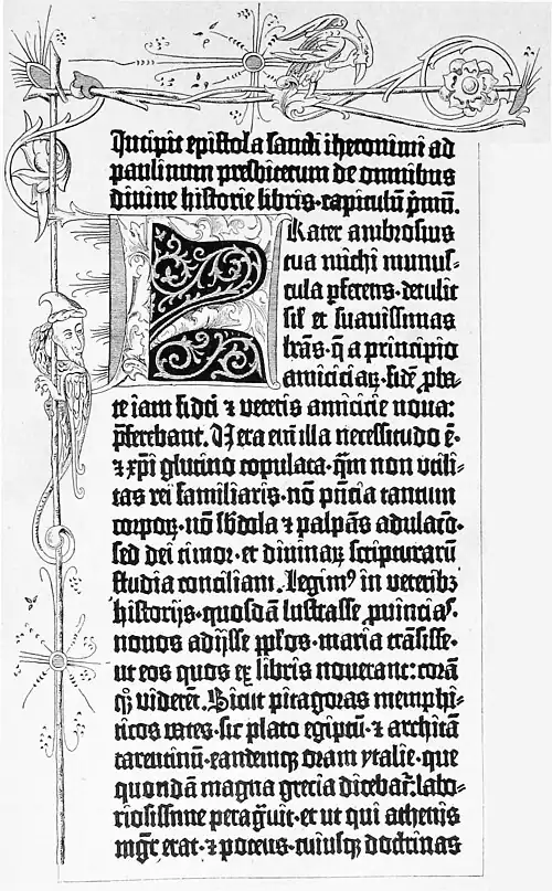 Die Gartenlaube (1890) b 493.jpg Abbildung 3. Anfang der 42zeiligen Bibel