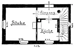 Die Gartenlaube (1890) b 578_2.jpg Grundriß des Erdgeschosses