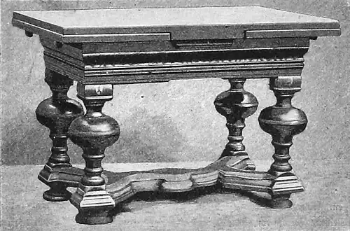 Die Gartenlaube (1890) b 739_2.jpg Der Moltketisch in der „Stadt Hamburg“ in Kellinghusen
